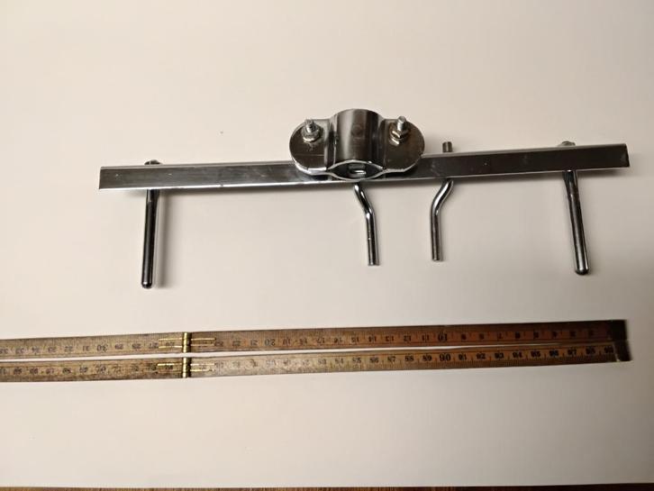 Vintage percussie houder voor aan statief, standaard, Muziek en Instrumenten, Percussie, Zo goed als nieuw, Overige soorten, Ophalen of Verzenden