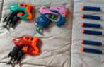 1x Nerf Overwatch Microshots & 2x Nerf Jolt EX-1 met darts, Ophalen of Verzenden, Zo goed als nieuw