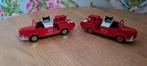 Twee Vintage Hotkiss Brandweerwagens 1/43, Ophalen of Verzenden, Gebruikt, Auto, Overige merken