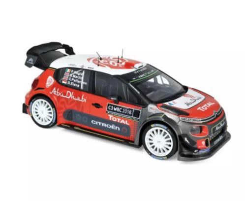 Citroen C3 WRC '18 Official Pres Vers NOREV 1/18 ref: 181635, Hobby en Vrije tijd, Modelauto's | 1:18, Nieuw, Auto, Norev, Verzenden