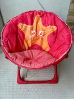 Kinderstoel opvouwbaar — zeesterprint — goede staat, Tuin en Terras, Tuinstoelen, Ophalen, Gebruikt, Overige materialen, Inklapbaar