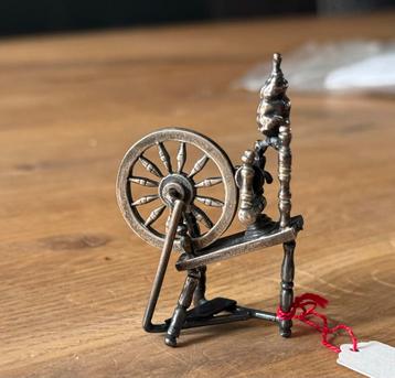 Zilveren Miniatuur Spinnewiel Kempen & Begeer beschikbaar voor biedingen