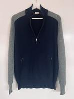 Brunello cucinelli rits vest cashmere, Blauw, Brunello cucinelli, Maat 48/50 (M), Ophalen of Verzenden