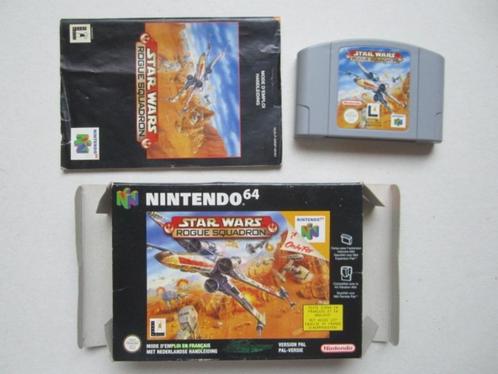 Star Wars Rogue Squadron N64 Nintendo 64, Spelcomputers en Games, Games | Nintendo 64, Racen en Vliegen, 1 speler, Vanaf 3 jaar