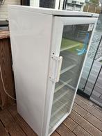 Koelkast met glazen deur, Witgoed en Apparatuur, Vriezers en Diepvrieskisten, Ophalen of Verzenden, Zo goed als nieuw, Minder dan 60 cm