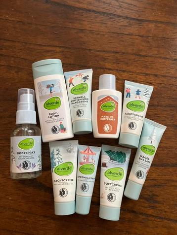 Alverde naturkosmetik - 9 mini verpakkingen beschikbaar voor biedingen