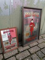 2 vintage reclame spiegel: Beefeater Gin, jaren 60/70, Verzamelen, Merken en Reclamevoorwerpen, Ophalen of Verzenden, Zo goed als nieuw