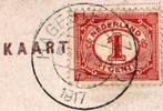 981761 Utrecht 1917 Nobelstraat Piëtas Gelopen met zegel, Verzamelen, Ansichtkaarten | Nederland, Ophalen of Verzenden, Voor 1920