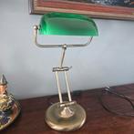 Mooie grote antieke notarislamp bankierslamp, Ophalen of Verzenden, Zo goed als nieuw, Minder dan 50 cm