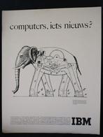 IBM vintage reclameborden 3 stk., Ophalen, Ibm