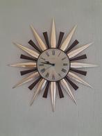 Vintage klok 60 cm hoog sixties seventies, Ophalen, Huis en Inrichting
