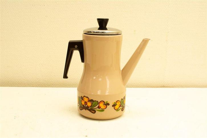 emaille koffiepot 31580, Huis en Inrichting, Keuken | Servies, Gebruikt, Overige typen, Overige stijlen, Porselein, Ophalen of Verzenden