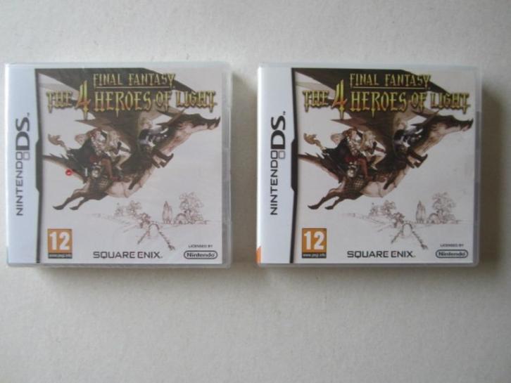Final Fantasy Heroes of Light Nintendo DS, Spelcomputers en Games, Games | Nintendo DS, Nieuw, Role Playing Game (Rpg), 1 speler