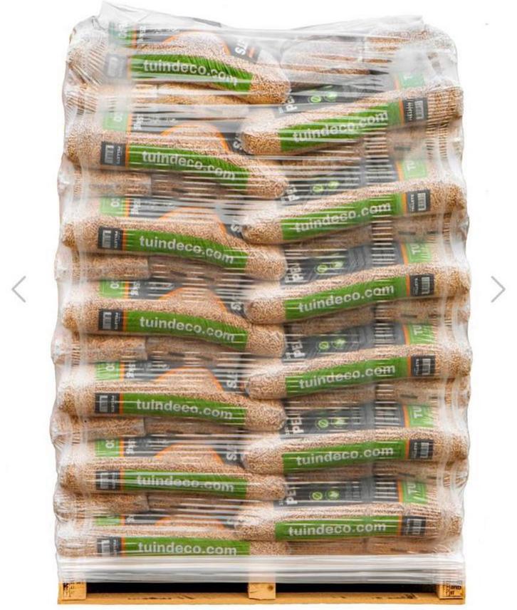 Houtpellets A kwaliteit 66 zak €355,00, Tuin en Terras, Haardhout, Minder dan 3 m³, Ophalen of Verzenden