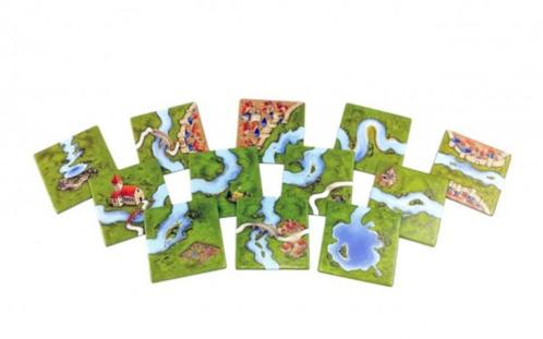 Carcassonne Mini Uitbreiding De Rivieren 999 Games Nieuw, Hobby en Vrije tijd, Gezelschapsspellen | Bordspellen, Nieuw, Een of twee spelers