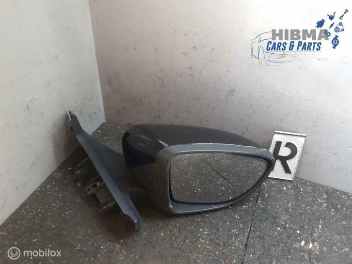 Renault Zoe Q210 Spiegel Zwart Elektrisch Rechts, Auto-onderdelen, Spiegels, Renault, Gebruikt, Ophalen of Verzenden