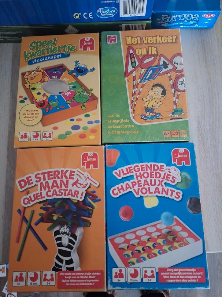 Jumbo Spellen - Zo Goed Als Nieuw!, Hobby en Vrije tijd, Gezelschapsspellen | Bordspellen, Zo goed als nieuw, Een of twee spelers