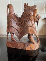 Balinees Houten Beeld - 21cm. Graag bod uitbrengen., Ophalen of Verzenden