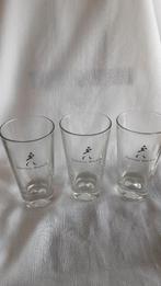 JOHNNIE WALKER long drink glazen, kristallen bodem, 3 st., Ophalen of Verzenden, Zo goed als nieuw, Borrel- of Shotglas