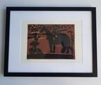 Picasso  Mounted Picador Linocut Genummerd, Antiek en Kunst, Kunst | Etsen en Gravures, Ophalen of Verzenden