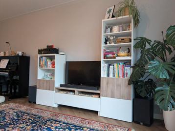 IKEA besta tv meubel met wandkasten