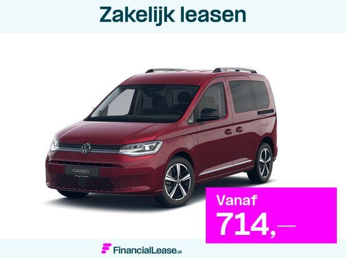 Volkswagen Bedrijfswagens Caddy Combi Style 1.5 eHybrid 115p, Auto's, Volkswagen, Bedrijf, Lease, Financial lease, Caddy Combi