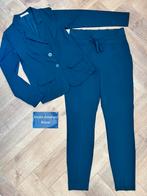 Studio anneloes set L blazer & new franka broek donkerblauw, Kort, Blauw, Maat 42/44 (L), Ophalen of Verzenden