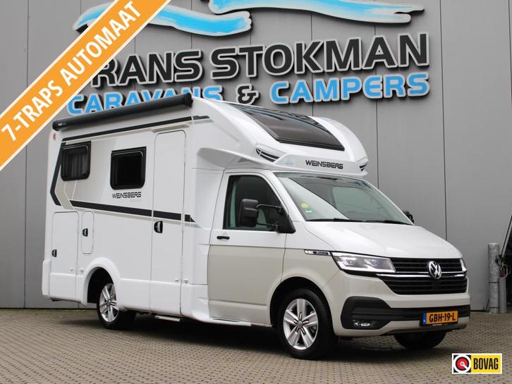 Weinsberg Xcursion 500 MQ VW Automaat 150PK TV Fietsendrager, Caravans en Kamperen, Campers, Bedrijf, tot en met 4, Half-integraal