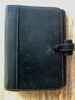 Agenda omslag Filofax, zwart, echt leer 1996 (?), Ophalen of Verzenden, Gebruikt