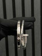 Prachtige 925 zilvere set armband, Ophalen of Verzenden, Zo goed als nieuw, Zilver