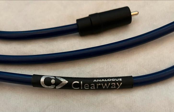 RCA Audio Kabels - Chord Company Clearway Analogue, Audio, Tv en Foto, Audiokabels en Televisiekabels, Zo goed als nieuw, Interlink-kabel