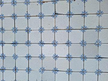 Franse hand begeschilderde tegeltjes 100×100 beschikbaar voor biedingen