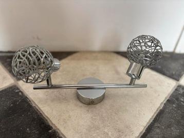 Moderne Plafondlamp met 2 Spots beschikbaar voor biedingen