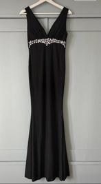 Zwarte galajurk, Kleding | Dames, Gelegenheidskleding, Maat 38/40 (M), Galajurk, Zwart, Ophalen of Verzenden