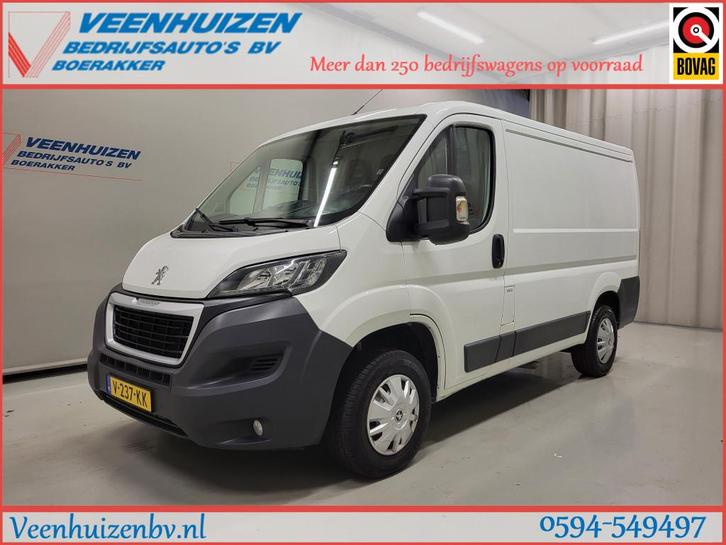 Peugeot Boxer 2.0BlueHDI 111pk Euro 6! (bj 2017), Auto's, Bestelauto's, Bedrijf, Te koop, Achteruitrijcamera, Airconditioning