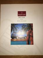 2x Rover brochures/folders Metro Rio Grande + 820 Parkline, Ophalen of Verzenden, Zo goed als nieuw, Overige merken