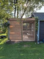 Tuin screen buitenlamellen tuinshutters tuinscherm scherm, Tuin en Terras, Tuinhuizen, Ophalen, Zo goed als nieuw, Hout, 200 tot 400 cm