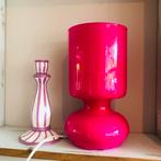 Vintage IKEA Lykta lamp knalroze, Huis en Inrichting, Lampen | Tafellampen, *, Gebruikt, ^, Verzenden
