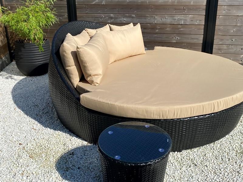 Mega XXL rond ligbed nu voor 1099 euro thuis alle kleuren, Tuin en Terras, Tuinmeubel-accessoires, Nieuw, Ophalen of Verzenden