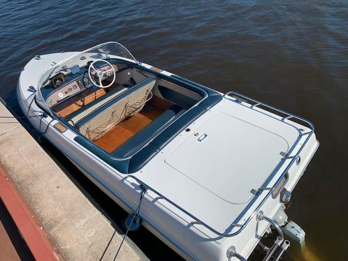 Klassieke speedboot Libella V17 1974, Watersport en Boten, Speedboten, Zo goed als nieuw, 3 tot 6 meter, Benzine, 120 tot 200 pk