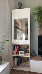 Vitrinekast 200x60x40, Huis en Inrichting, Kasten | Vitrinekasten, Ophalen, Met deur(en), Eikenhout, 50 tot 100 cm