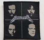 Metallica zeldzame vintage 1991 black album face patch 9, Verzenden, Nieuw, Kleding