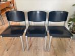 4x Matteo Grassi eetkamerstoelen, Huis en Inrichting, Blauw, Design, Ophalen of Verzenden, Zo goed als nieuw