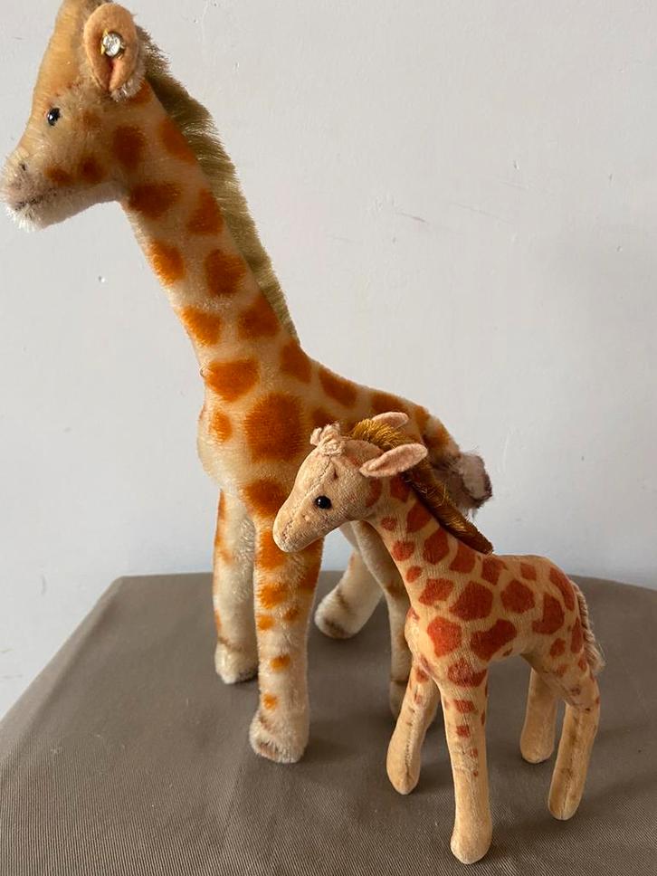 Steiff giraffe, 6528, Antiek en Kunst, Antiek | Speelgoed, Ophalen of Verzenden