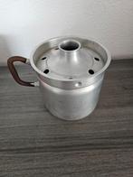 Ouderwetse aluminium melkkoker, Huis en Inrichting, Keuken | Potten en Pannen, Ophalen, Gebruikt, Aluminium, Overige typen