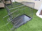 Honden Bench L60 x B43 x H52 als nieuw en opvouwbaar., Ophalen, Zo goed als nieuw