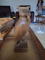 Prachtig houtsnijwerk Uil, Ophalen of Verzenden