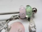 Trollbeads trollbead Meisje, Sieraden, Tassen en Uiterlijk, Bedels, Zo goed als nieuw, Trollbeads, 1 bedel, Glas of Kristal