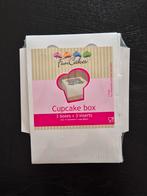 NIEUW! FunCakes Cupcake Doos 4 - Wit pk/3, Ophalen of Verzenden, Nieuw, Cupcakes, Overige typen