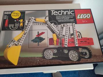 Vintage Lego Technic 8851 Pneumatic Graafmachine beschikbaar voor biedingen